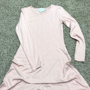 Blush Maternity Dress